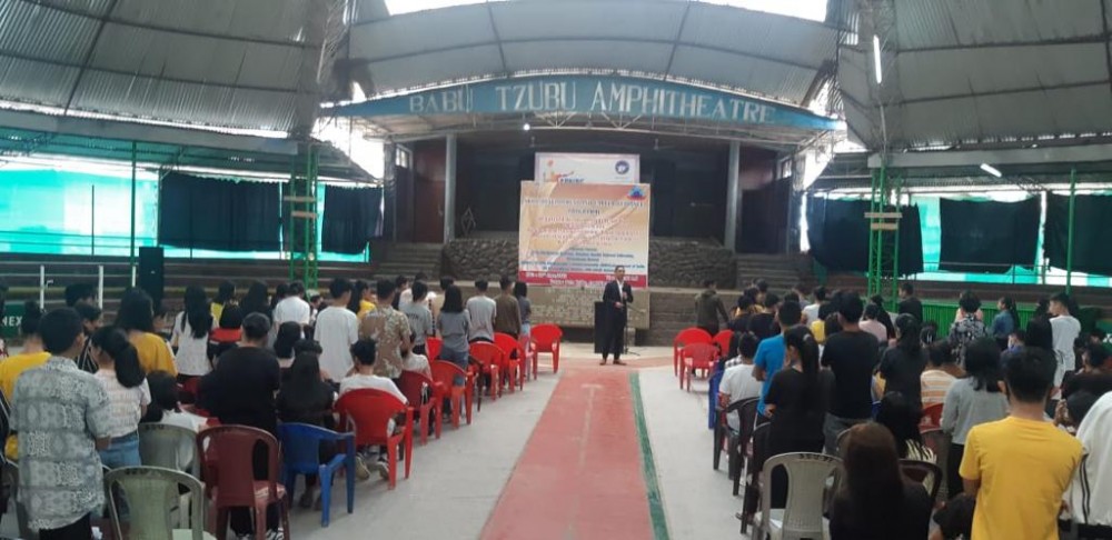 Section of the gathering attending the seminar held at Babu Tzubo Ampitheatre, Ungma, Mokokchung, on June 27. (Morung Photo)